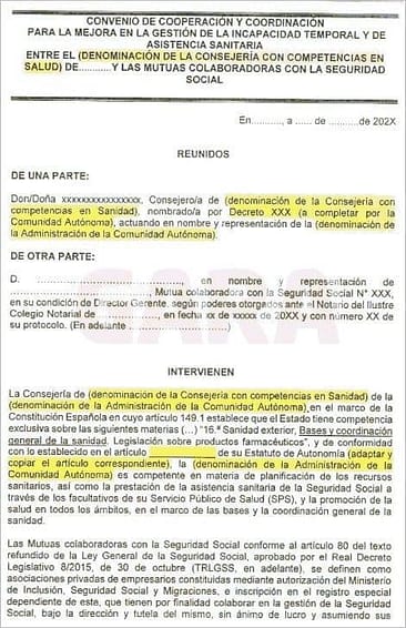 El Gobierno PSOE-UP quiere traspasar a las mutuas empresariales la atención sanitaria de la población trabajadora