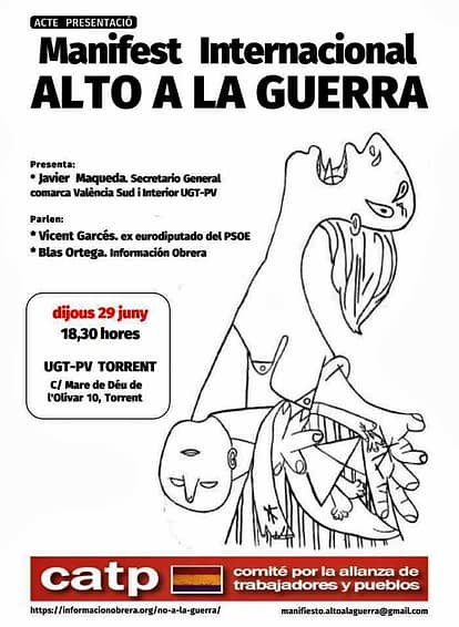 Cartel de la convocatoria
