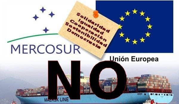 Cartel con las alternativas al acuerdo