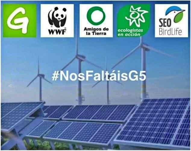 Carta abierta a las G-5 sobre macroproyectos de energias renovables