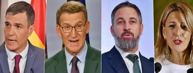 PP-PSOE-Vox-Sumar hacen campaña sin hablar de la guerra ni de los recortes pactados con la UE