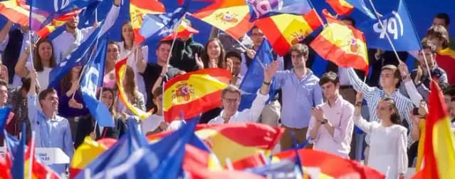 Manifestación contra la Amnistía en Madrid