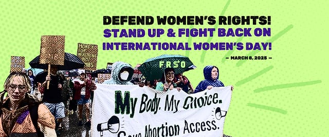 Logo original del llamamiento combativo al 8 de marzo