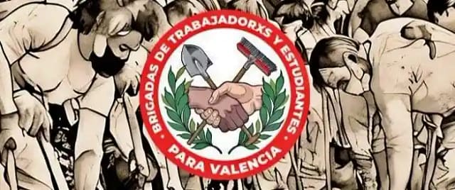 logo de la campaña brigadas para Valencia