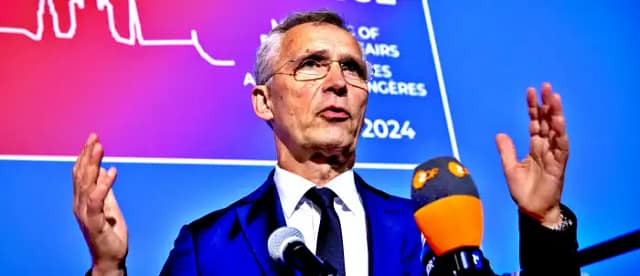 El secretario general de la OTAN, Jens Stoltenberg, en mayo de 2024. (OTAN, Flickr, CC BY-NC-ND 2.0)