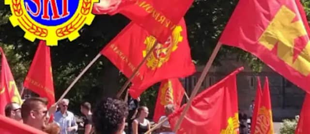Movilización comunistas en Suecia