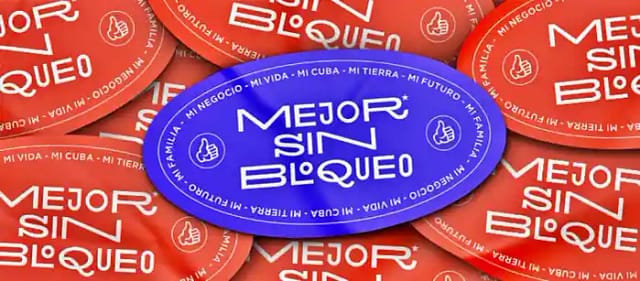 Imagen de la Campaña contra el bloqueo