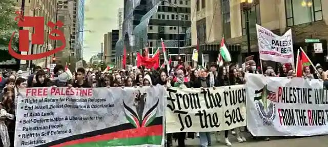 Manifestación solidaridad Palestina