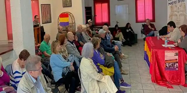 Foto del acto por la República en Paiporta