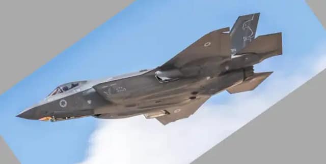 Avión de combate polivalente Furtivo F351 "ADIR" de la Fuerza Aérea Israelí (IAF). Foto: Unidad del portavoz de las FDI