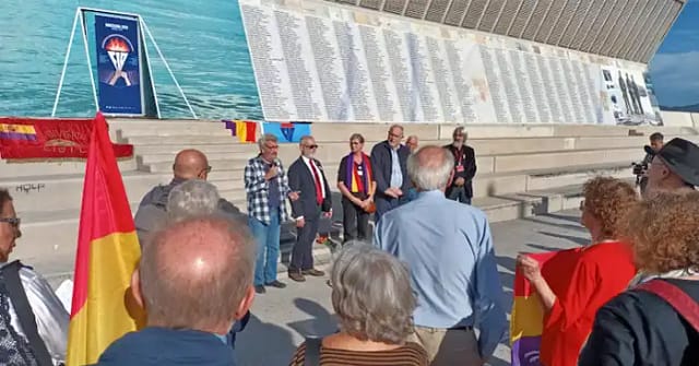 Foto del XIX Congreso de resistentes al franquismo