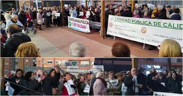 Fotos de la concentración en Manises el 14 de enero