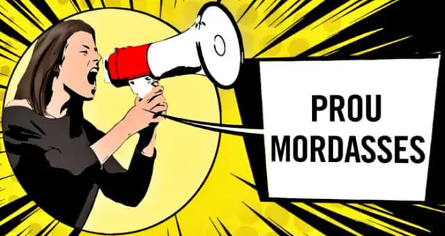 Cartel contra la ley mordaza