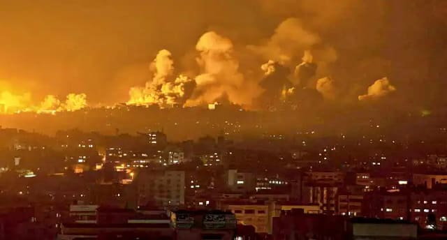 Bombardeos nocturnos de Israel sobre Gaza