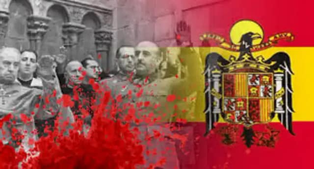 Composición del levantamiento fascista de Franco en 1936