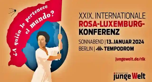 Cartel de la convocatoria de Conferencia en español