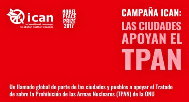 Moción para que el Gobierno firme el Tratado de Prohibición de Armas Nucleares