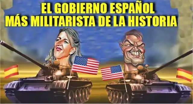 Dibujo Canarial semanal el gobierno más militarista de la historia