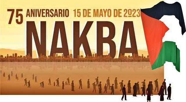 Cartel del 75 aniversario modificado