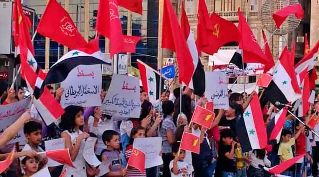 Siria: “No a la tiranía oscura. ¡Juntos en la lucha contra los colonizadores y sus secuaces!”