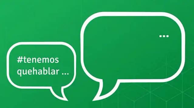 Cartel de campaña #Hayquehablar