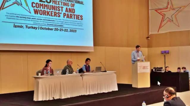 Intervención del Secretario General del PC Sueco