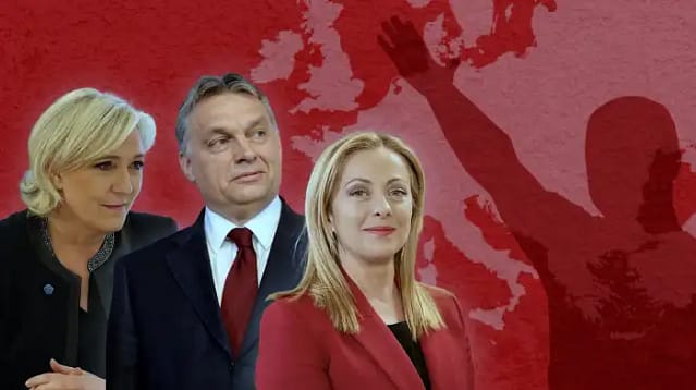 Foto de lideres europeos de extrema derecha