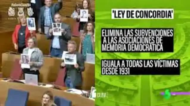 Publicada en el BOE la Ley valenciana de Concordia que deroga la de Convivencia y “Memoria democrática”