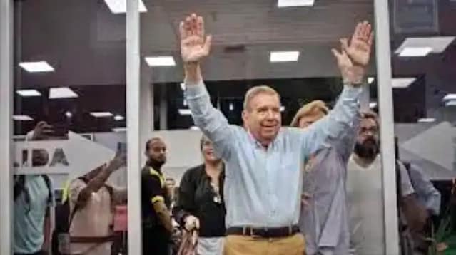 Edmundo González llegando a España. Foto de Misión Verdad