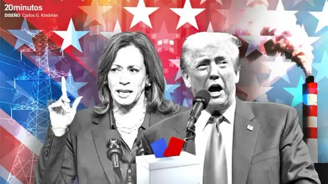 Elecciones en EEUU: candidatos Harris y Trump