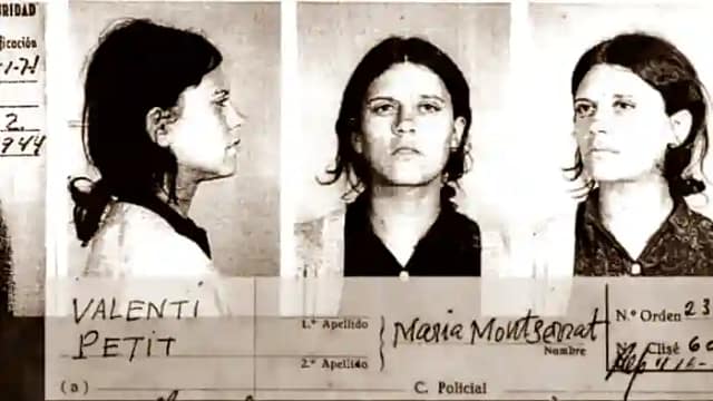 Parte del expediente de la declarante víctima franquista