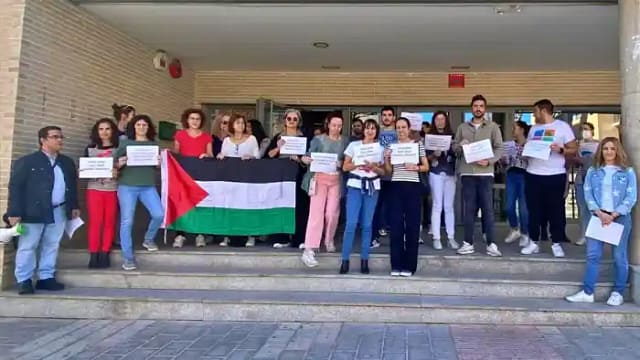 Docentes de un Instituto de secundaria por Palestina