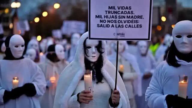 Foto archivo manifestación contra feminicidios