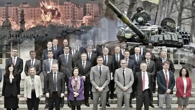 La guerra, omnipresente, es la lucha de clases.