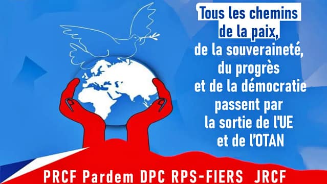 Todos los caminos hacia la paz, la soberanía, el progreso y la democracia pasan por la salida de la UE y la OTAN