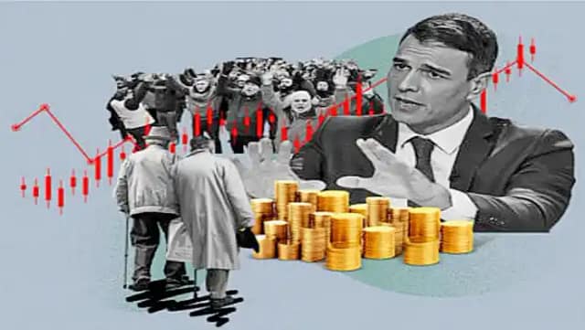 Pedro Sánchez ante los trabajadores y pensionistas