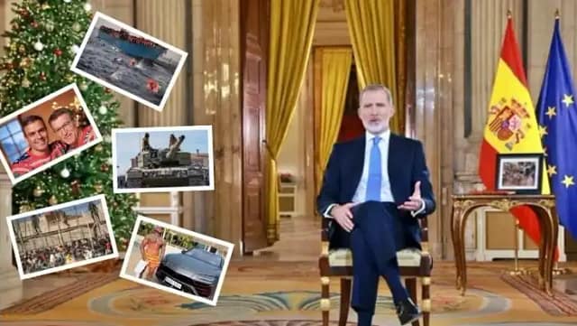 El rey felicita la Navidad apoyando el blindaje de fronteras, el rearme europeo y la prosperidad individual.