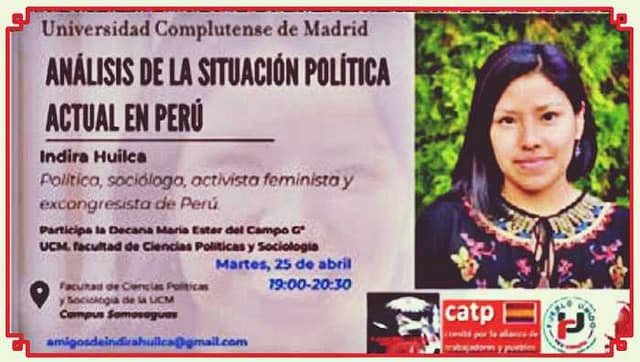 Invitación acto en la Universidad
