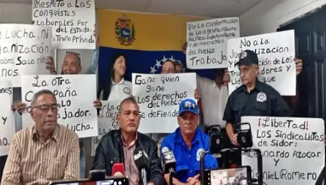 Rueda de prensa del CAIT sobre gobierno Venezuela