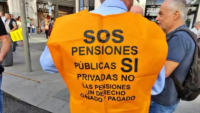 Coordinadora pensionista exige una subida de las prestaciones de acuerdo con la inflación real.