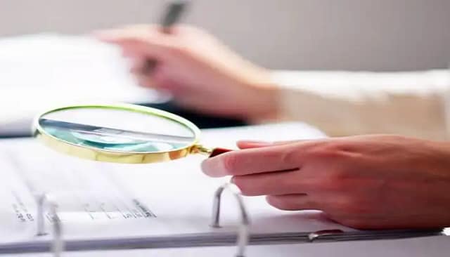 Foto de archivo de una auditoria