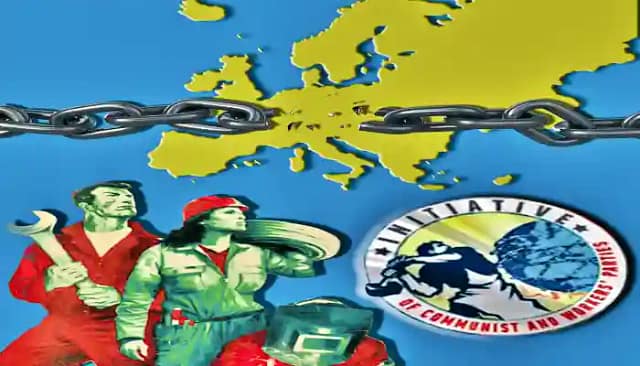 Logo de Iniciativa Comunista Europea