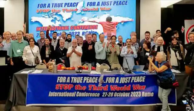 Cartel de Iniciativa por la Paz contra la Tercera Guerra Mundial