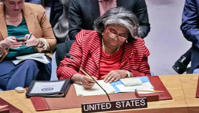 Foto: La representante de Estados Unidos ante Naciones Unidas, Linda Thomas-Greenfield- Europa Press/Contacto/Bianca Otero - Archivo