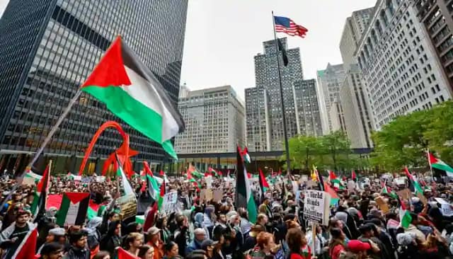 Más de 70 ciudades estadounidenses piden un alto el fuego en Gaza