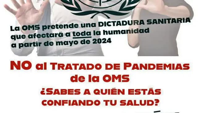 Imagen original del artículo sobre el nuevo Tratado de Pandemias de la OMS