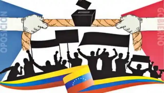 Logo de opinión de Aporrea.org con el llamamiento a Venezuela