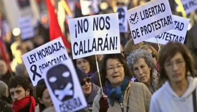 Foto manifestación por la Amnistía