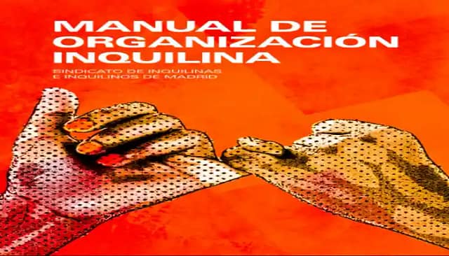 Portada del manual de organización de un sindicato de inquilinas