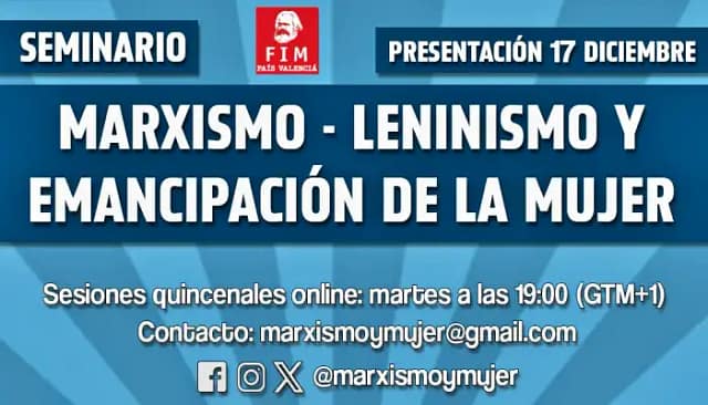 Cartel de la convocatoria del seminario